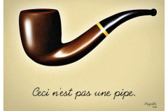 Ceci n'est pas une pipe par Magritte, mar. 2022